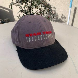 Star Trek Insurrection Movie Promo Paramount Vintage 90s Hat Staff One Size